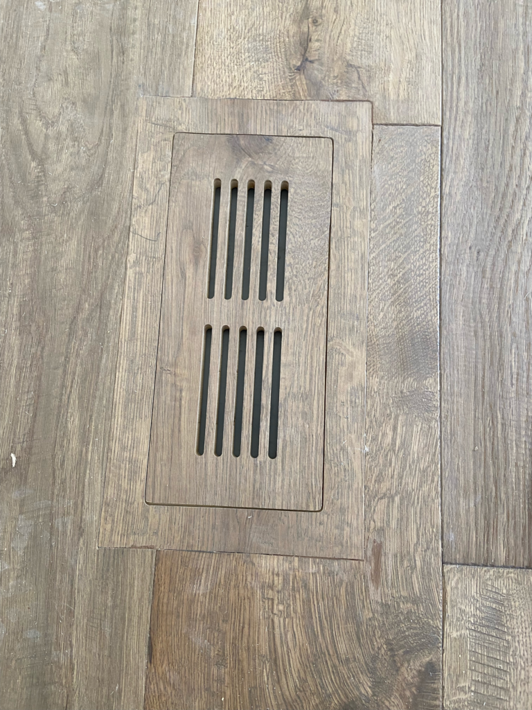 PurParket engineered hardwood floor vent